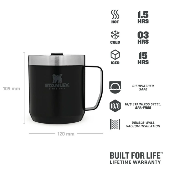 Stanley Klasik Paslanmaz Çelik Termos Bardak 0,35 LT