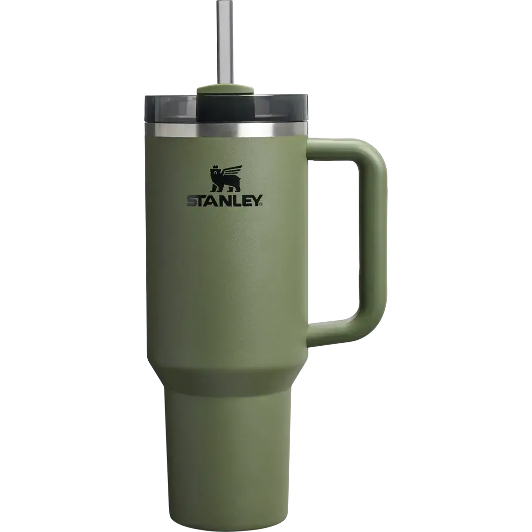 Quencher H2.O FlowState™ Tumbler Pipetli Termos | 1.18L Haki