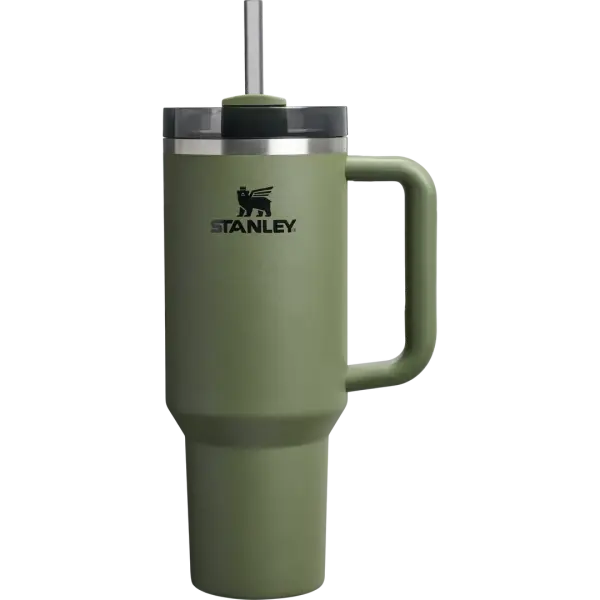 Quencher H2.O FlowState™ Tumbler Pipetli Termos | 1.18L Haki