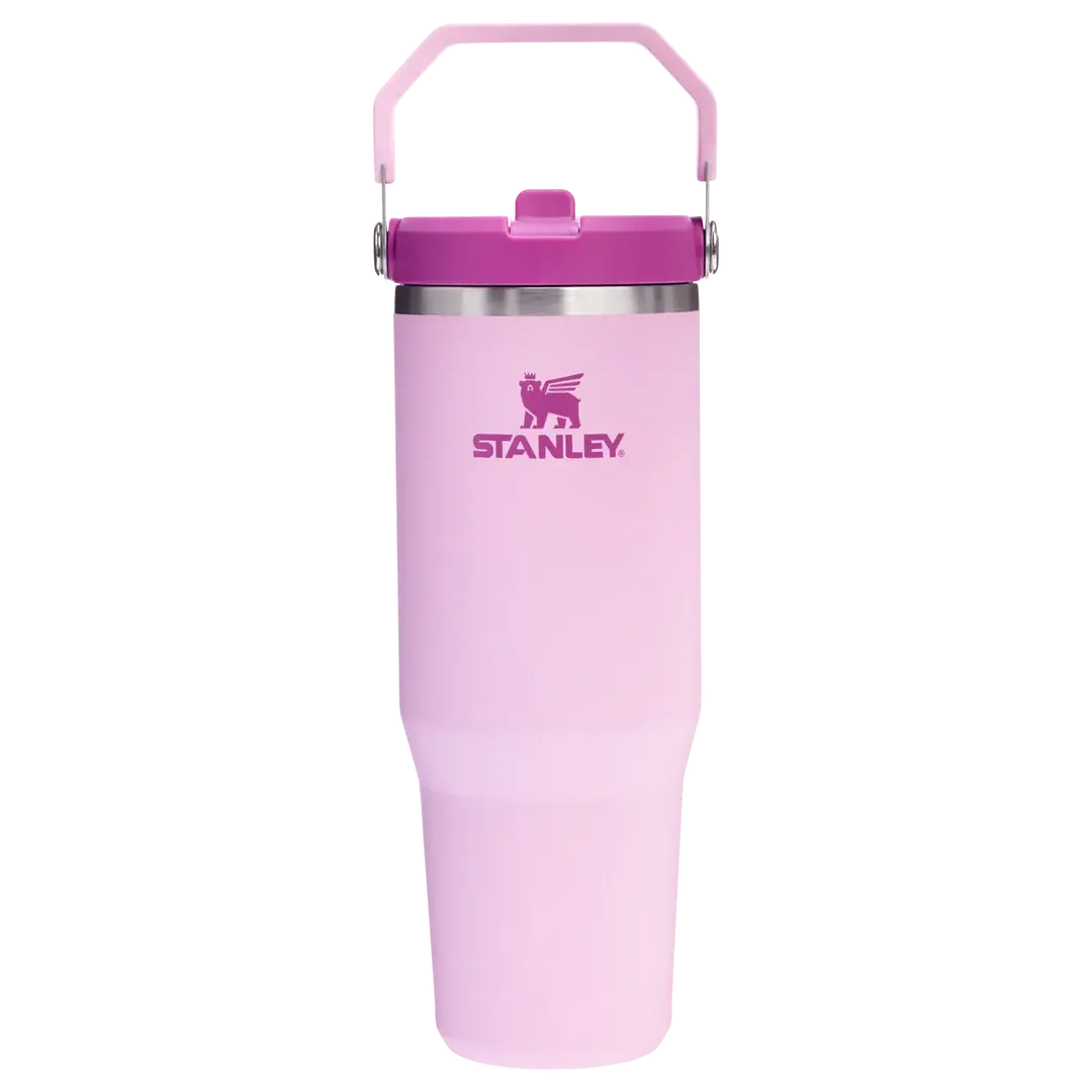 Stanley The IceFlow Flip Straw Pipetli Termos Bardak 0,89 LT Pembe