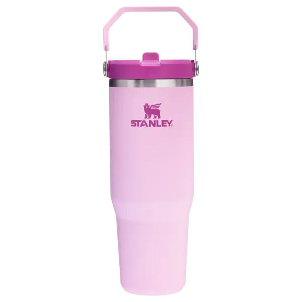 Stanley The IceFlow Flip Straw Pipetli Termos Bardak 0,89 LT Pembe