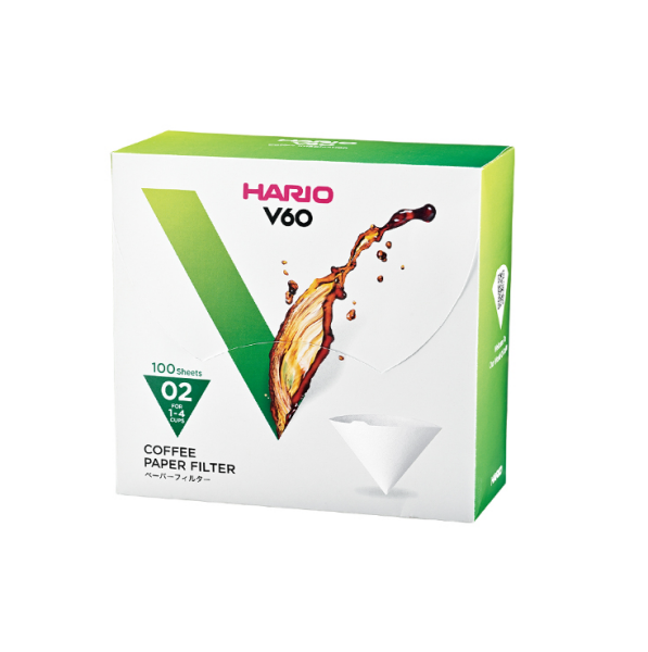 Hario V60 02 Dripper Filtresi Kutulu (100 adet)