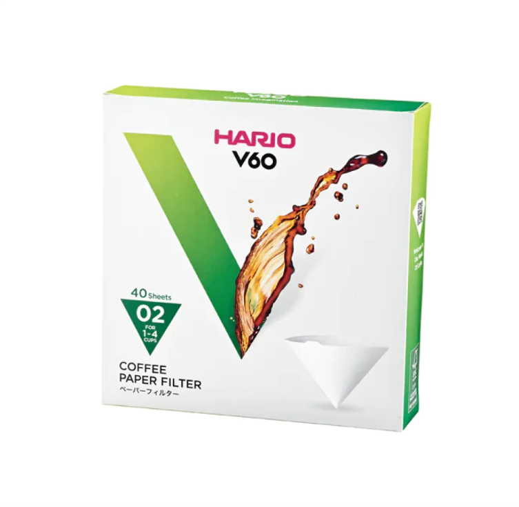 Hario V60 02 Dripper Filtresi (40 Adet)